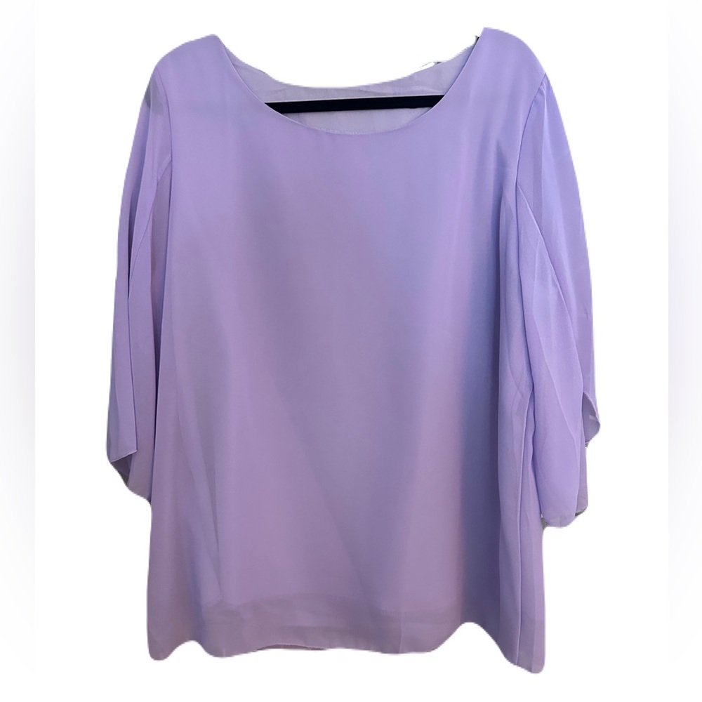 Beautiful Lavender Ladies Blouse